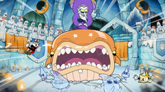 CUPHEAD + THE DELICIOUS LAST COURSE (DLC) PS5 Digital -Retro- - tienda online