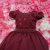 Vestido Infantil Marsalla Luxo Daminha Festa Florista 4 Ao 16 600 - comprar online