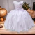 Vestido Branco Batizado Casamento Daminha 4 A 16 Anos Luxo Flores 4119 - comprar online