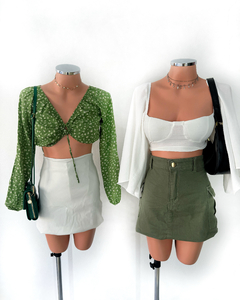 Saia Cargo verde - comprar online