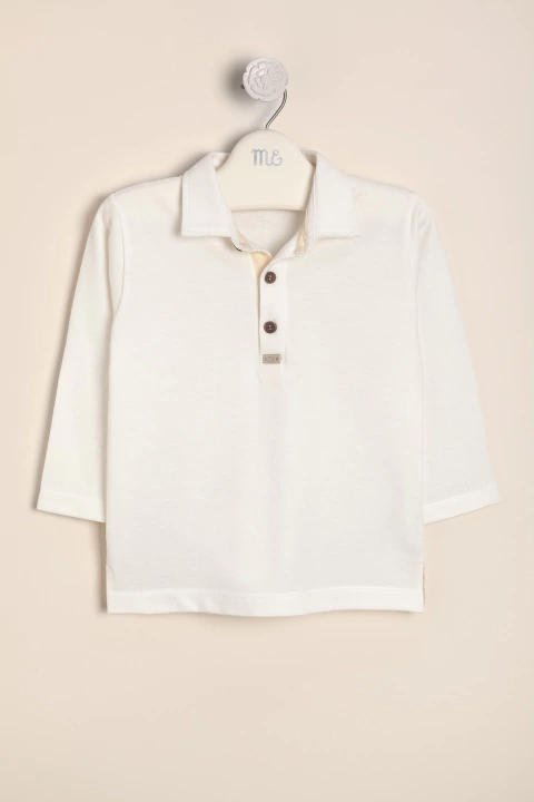 REMERA POLITO DE PIQUE OF WHITE