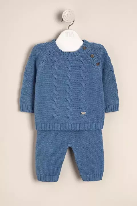 Conjunto con trenzas manga ranglan con pantalon Aron