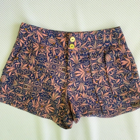 Short Farm de tecido