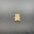 Pingente urso brilho