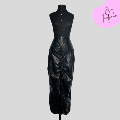 Calça Shein courino plissado - comprar online