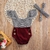 Romper Baby Listras 6 meses