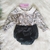 Romper Baby Flowers 1 ano
