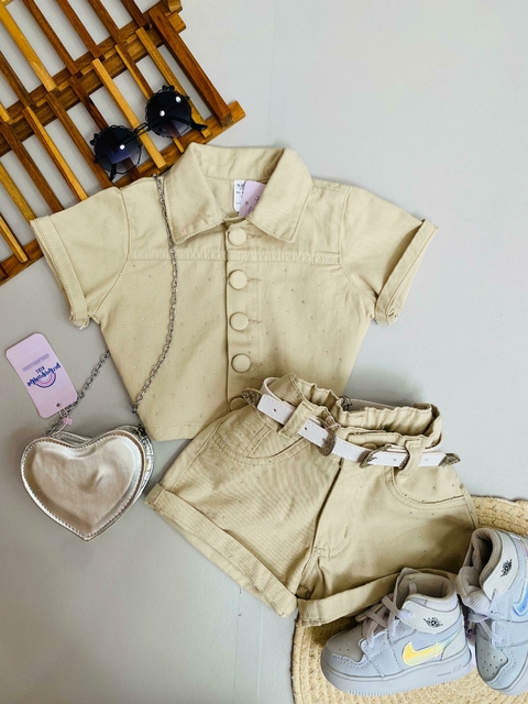 Conjunto Strass Off 10 Anos - comprar online