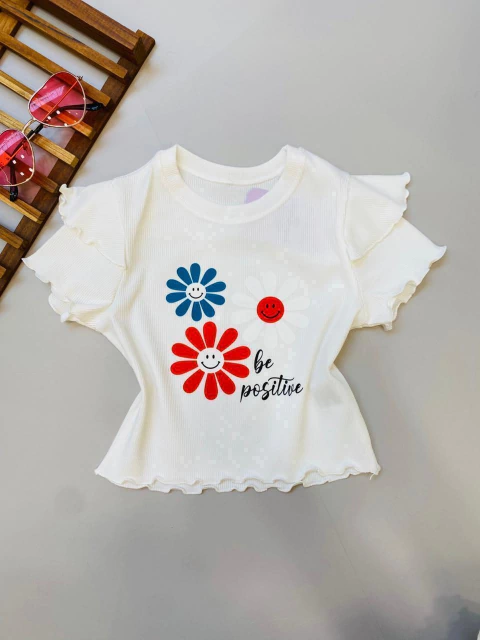 Cropped Canelado Manga Dupla 4 a 10 - comprar online