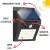 Arandela Solar Pequena Parede 30 LED Branco Frio IP66 Sensor de Movimento na internet