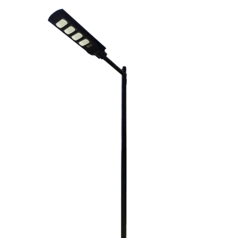 Poste de Aço galvanizado modular 3m + Luminária Solar 200w com braço - comprar online