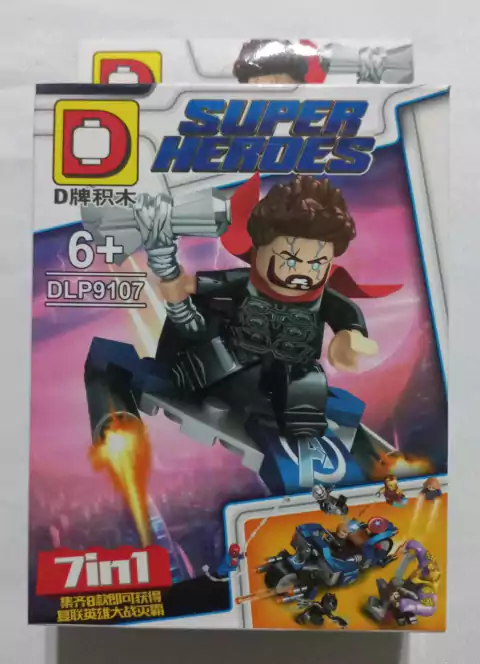 AVENGERS - MINIFIGURAS - DLP 9107 (amarillo)