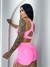 Conjunto short rosa bebê com bolso na internet