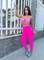 Conjunto brocado duo pink - loja online