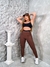 Conjunto brocado duo marrom/preto na internet