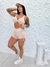 Conjunto short nude com bolso na internet
