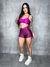 Conjunto short bicolor rosa - Lojinha Fitness da Juju