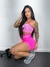 Conjunto short zebra pink - Lojinha Fitness da Juju