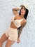 Conjunto short nude com bolso - Lojinha Fitness da Juju