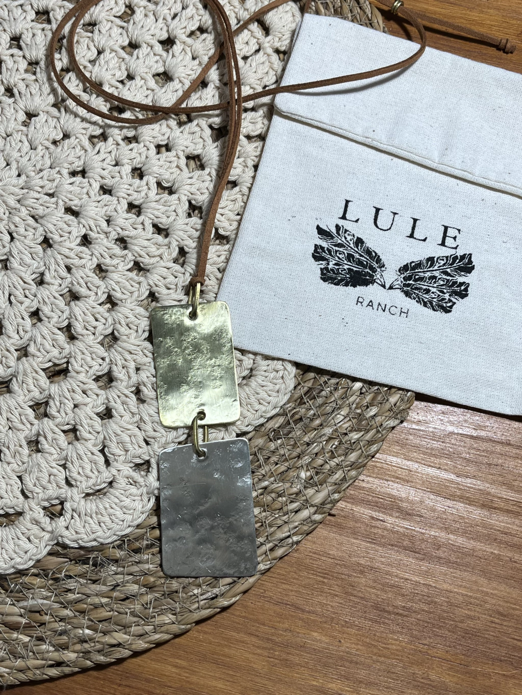 Collar Azara Bronce | Alpaca