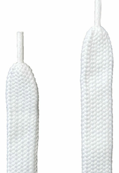 CORDON ANCHO CHUNKY (19MM) BLANCO 1,20CM - La Cordoneria