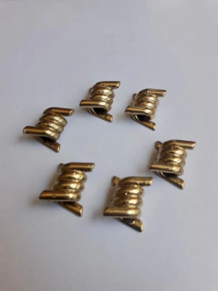 Pasacordones Charms puas Gold - comprar online