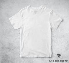 REMERA LISA OVERSIZE LA CORDONERIA BLANCA