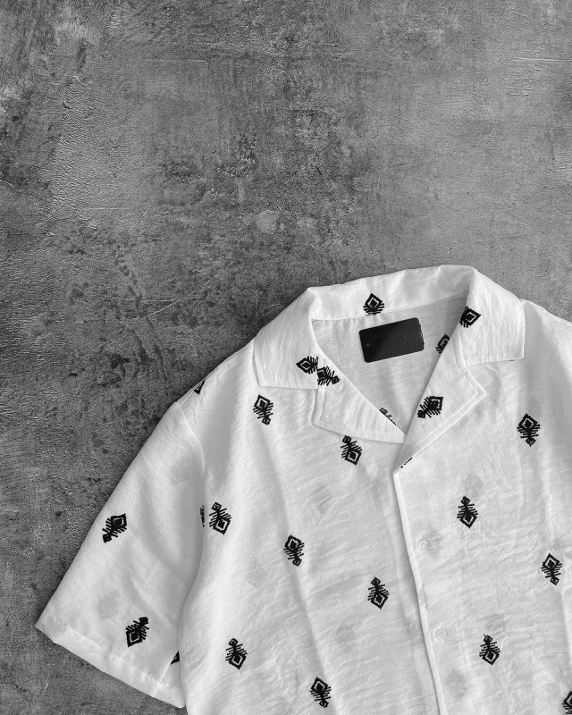 CAMISA TRIBAL WHITE — imagen 4