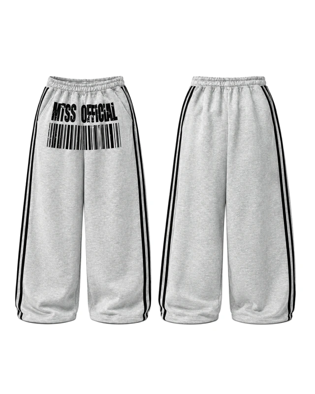 PANTALON JOGGER CODE LINES GREY