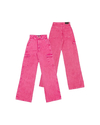 JEAN WIDE LEG CARGO KIM ROSA