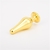 PLUG ANAL METAL DORADO CON JOYA -LARGE - Divino Placer