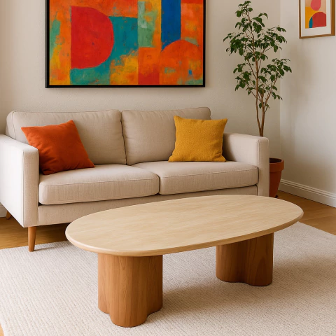 Mesa ratona - Nogal - comprar online