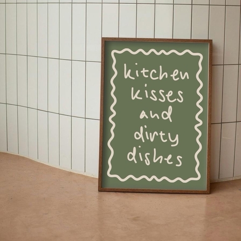 Kitchen, kisses