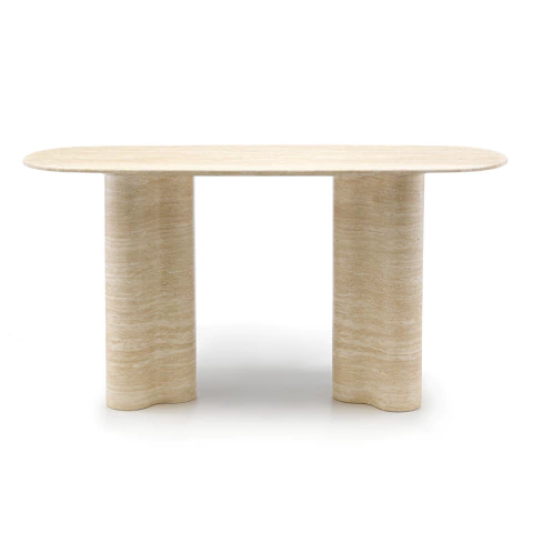 Mesa recibidora - Travertino - comprar online