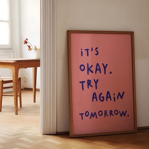 Try tomorrow