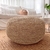 Puff rafia natural