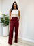 CALÇA PANTALONA EDUARDA | VINHO na internet