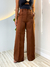 CALÇA PANTALONA EDUARDA | MARROM - loja online