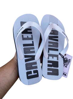 CHINELO CAVALERA INDIE NOBUCK SIGN BRANCO - comprar online