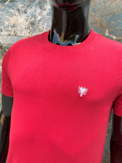 CAMISETA CAVALERA BASICA VERMELHO - comprar online