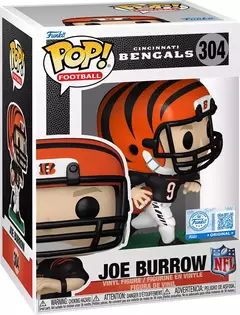 Funko Pop! NFL Cincinnati Bengals: Joe Burrow Exclusivo - (copia) - CCPOPS