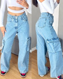 Wide Leg Cargo Balão - comprar online