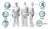 Mameluco Overol Descartable Blanco Talle XXL Kit x 10unid - Pinturerias Miozzi