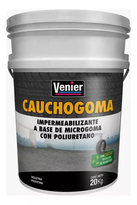Venier Membrana Caucho Goma Con Poliuretano x 20k