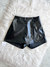 Skort engomado brilloso - comprar online