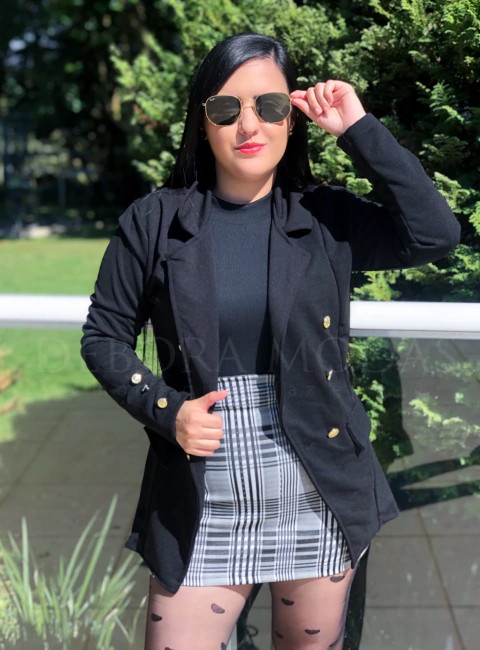 Blazer Balmain botão dourado