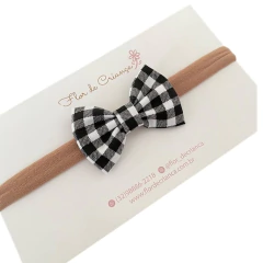 Faixa de cabelo para bebê Laço Julie