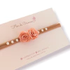 Faixa de cabelo para bebê recém nascido mini flores