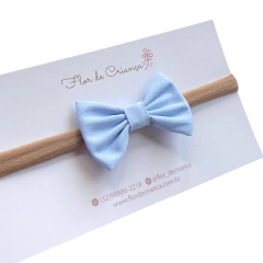 Faixa de cabelo para bebê Laço Julie