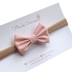 Faixa de cabelo para bebê Laço Julie